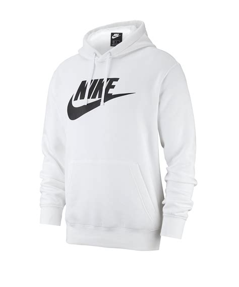 nike weißer kapuzenpullover damen|Weiß Hoodies & Sweatshirts .